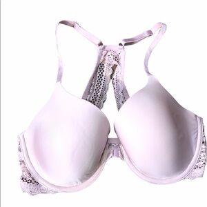 Victorias Secret size 32D rose pink padded bra